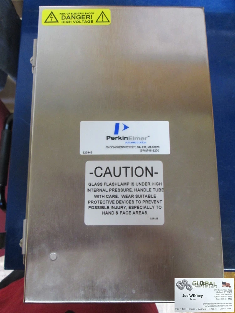 Perkin Elmer Model MVS-2027 90-230VAC 1Ph 50/60 Hz 60 Watt Machine Vision Strobe