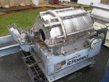 Sharples P2000 sanitary frame, casing and bedplate only.