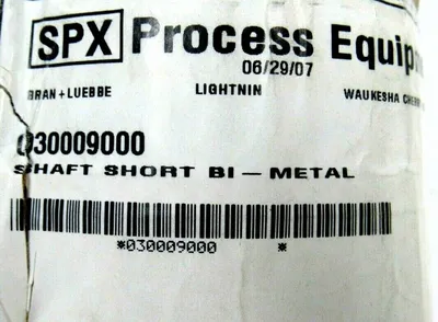 NEW SPX 030009000 SHAFT SHORT BI-METAL