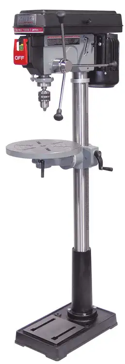 New | in-Stock KING CANADA KC-118FC Drill Press (Woodworking) British Columbia CA | Lenmark #255171