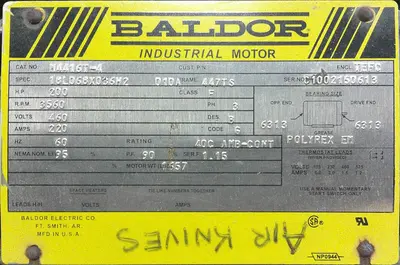 SPC9234  Blower 3,000 cfm multistage centrifugal blower, National Turbine, 200 hp