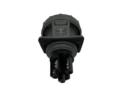 NEW PASS & SEYMOUR PS460R7-W PIN & SLEEVE RECEPTACLE 60A 3PH 480VAC 3P