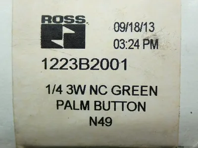 New | in-Stock ROSS 1223B2001 Solenoid Valves Ohio US | HGR 24 #1020206