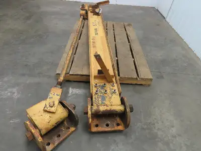 Gorbel 5 Ton Wall Mount Cantilever Work Station Jib Crane 10' Span 200° Rotation