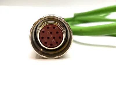 Used Beckhoff Resolver Cable 3m M23, 15-Pin PLC Processors Michigan US | Maverick Industrial Sales #1389306