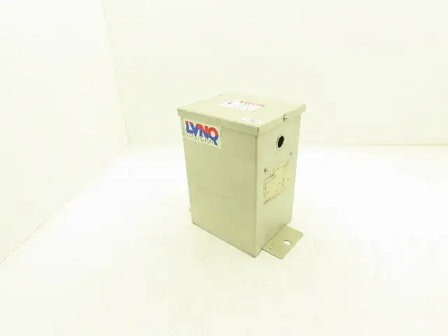 ABB C484G5 Capacitor 5kVAR 480vAC 3Ph 60Hz NEMA 1 Enclosure Dry Type