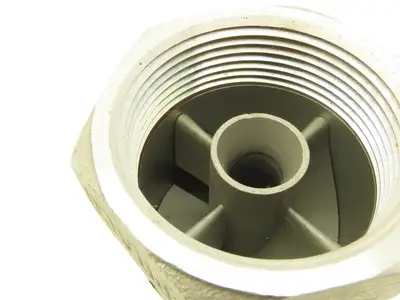 Lechler 459.475.17.BZ Spraco Axial Full Cone Spray Nozzle 316 SS Turbine-Style
