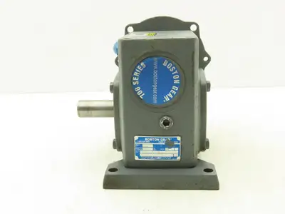 Boston Gear F721-20-B5-J Worm Gearbox 20:1 Reducer 88 RPM 1.4Hp 56C RH Output