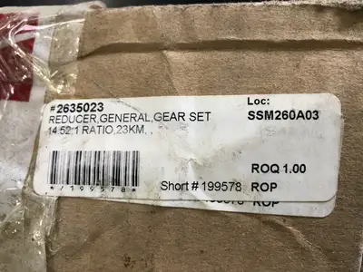 Gear Set Reducer 2635023, 23KM