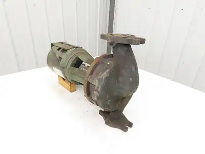 Taco 1615B2E256.9 Bronze Centrifugal Pump 3/4Hp 230/460V 3PH 1.5"Flanged Inline