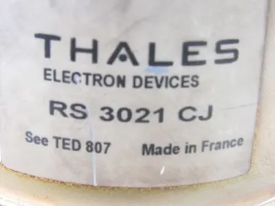 Thales RS 3021 CJ Plasma Tube