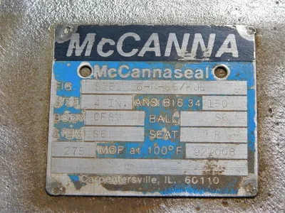 USED MCCANNA S151 S6-R-S6/KJL