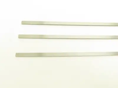 Nutec 42 4142 Alloy Steel Ground Flat Bar Stock 1/8"x 3/8"x 36"L  Lot of 3