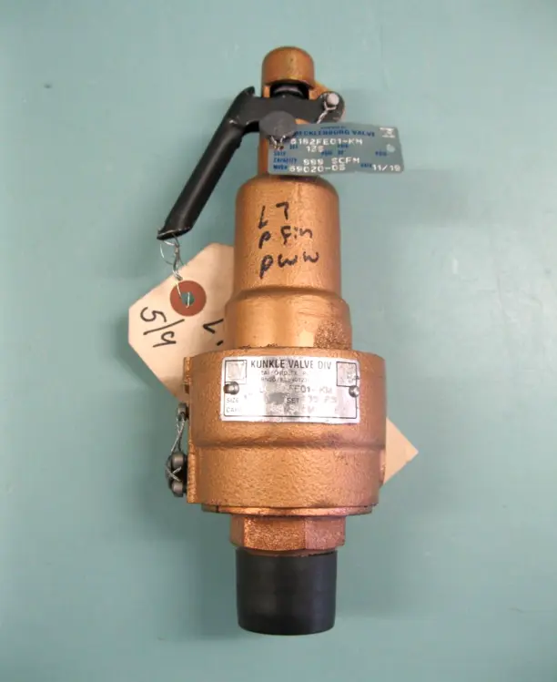 Used Kunkle 6182 FE01-KM Valves/Fittings New Hampshire US | Bitter End Trading #1127627