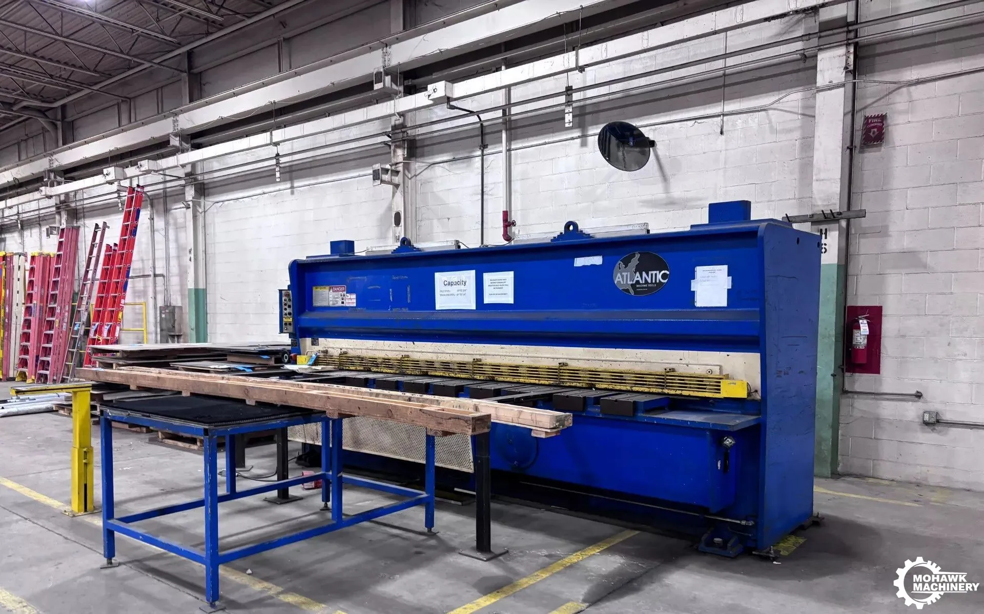 14' x 3/8" ATLANTIC “HDS3/8.14” HYDRAULIC POWER SQUARING SHEAR