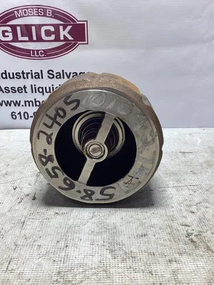 Durable 4” WLC Stainless Steel Wafer Flat Face Valve; 5784 30951