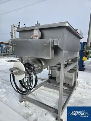 USED Weiler & Co, Inc. 35 Cu Ft Weiler Dual Paddle Mixer, Model M305A, S/S