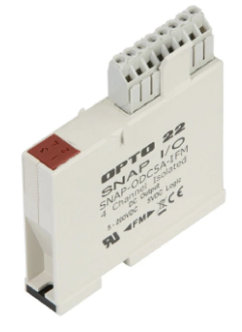 Opto 22 SNAP-ODC5A-IFM 4-Ch Isolated 5-200 VDC Digital (Discrete) Output Module [New]