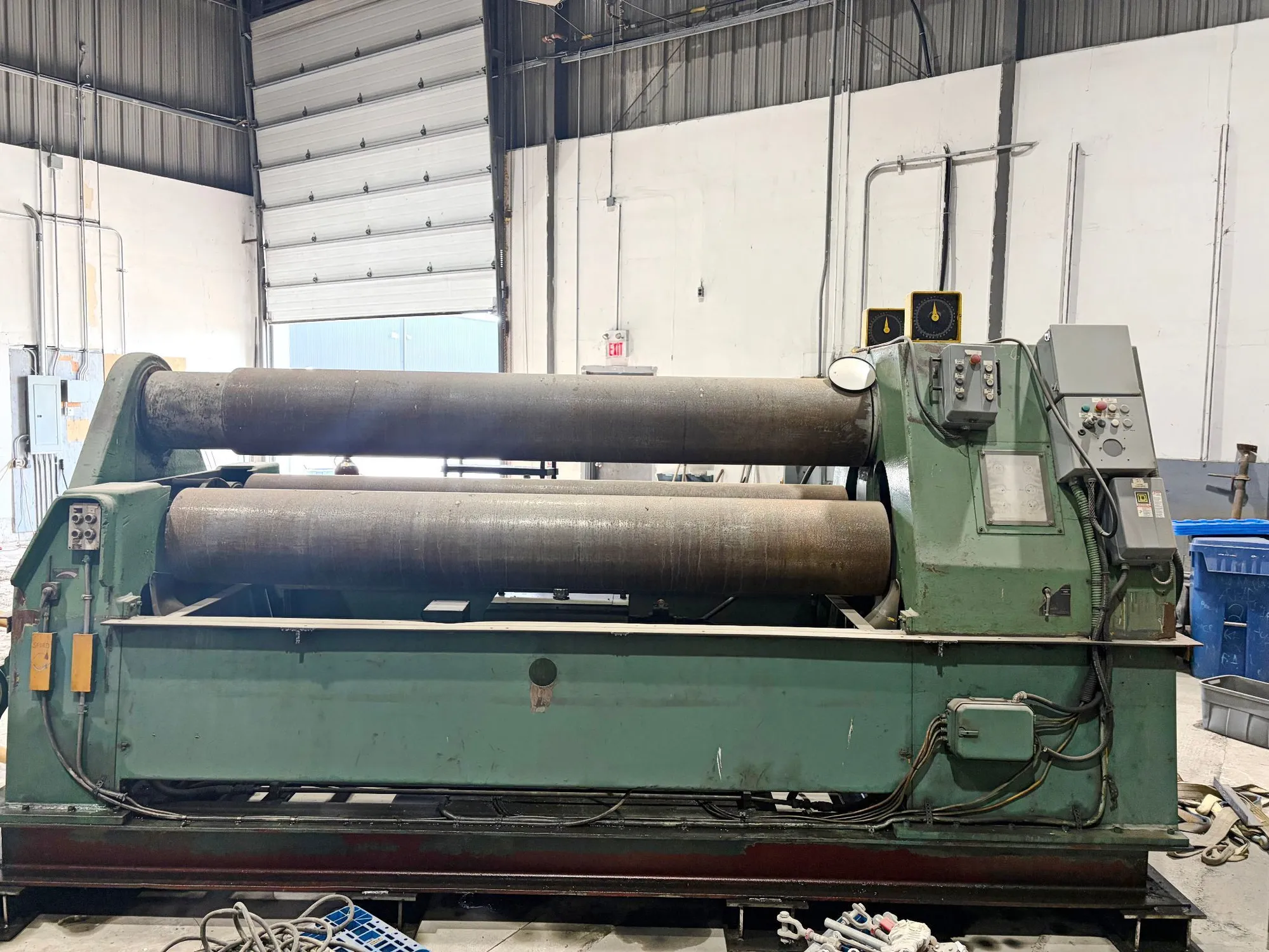 Used ROUNDO PS460/10 Plate Bending Rolls including Pinch Ontario CA | CNCsurplus #1411825