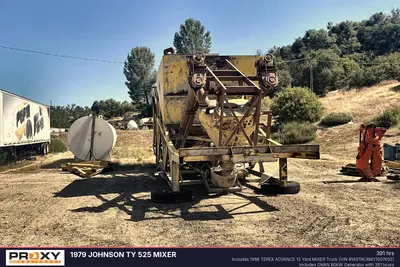 Used 1979 JOHNSON TY 525 MIXER Concrete Mixer Trucks California US | Proxy Equipment #1378329