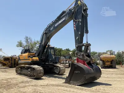 Used 2022 HYUNDAI HX520AL Crawler Excavators Texas US | National Equipment Dealers #1422496