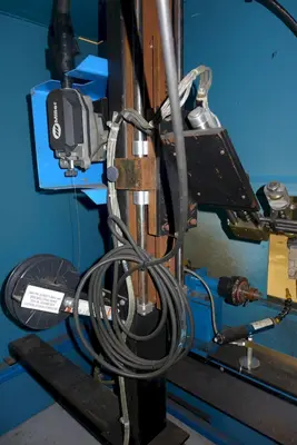 12" ITW WELDING AUTOMATION LATHE, WITH MILLER WELD CONTROLLER & MILLER XMT 304 SERIES ARC WELDER: YOBRO #24402