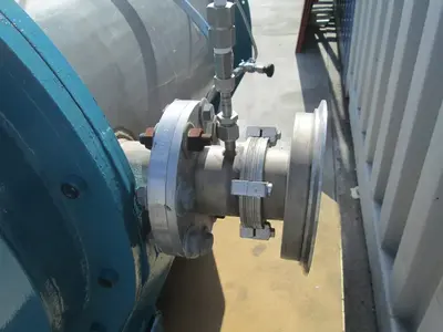 12" x 32" Halvorsen, autoclave / sterilizer - 20 to 100 deg, 50 psi, 1992