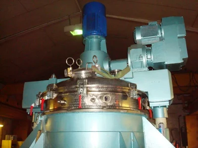 1000L Lleal S/S C/Rotating Mixer