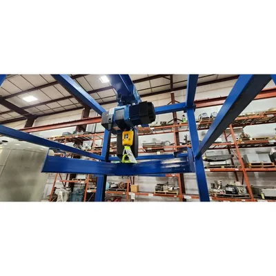 New Carolina FIBC Super Sack Bulk Bag Unloader Discharge Station w/ Demag Hoist