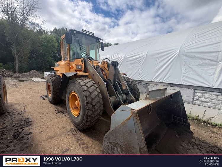 Used 1998 VOLVO L70C Wheel Loaders Minnesota US | Proxy Equipment #1481542