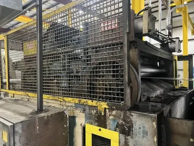 15,000 LB x 36" x .312" COE Coil Cradle Straightener Feeder Space Saver Servo Feed Line