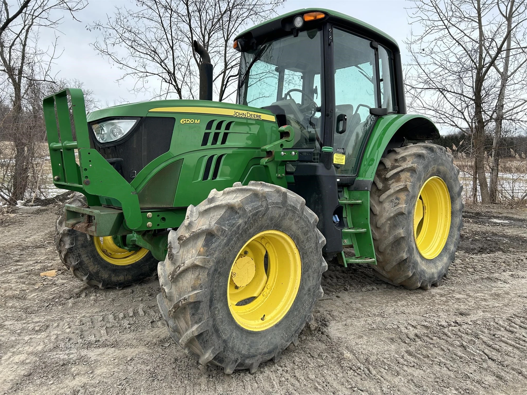Used 2015 JOHN DEERE 6120M Utility Tractors New York US | Abele Tractor #1343060