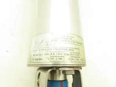 GEA 8880-2002-0100-0000 T-Smart Pneumatic Actuator 1" Stainless Sanitary Valve