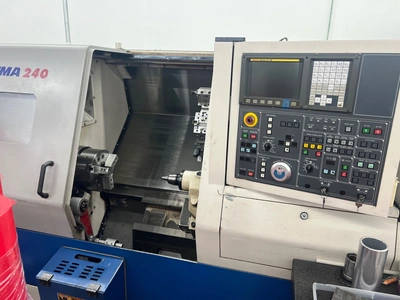 2004 DAEWOO PUMA 240L LATHES, SLANT BED, N/C & CNC | Wheeler Machinery Sales (1)