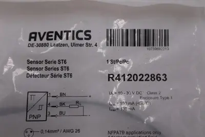 Aventics R412022863  T-Slot Sensor NEW UNIT STOCK H1619A