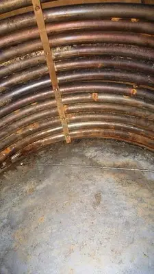 Tank, 1,000 Gallon, S/st, 70" x 62", DT/FB #S741895