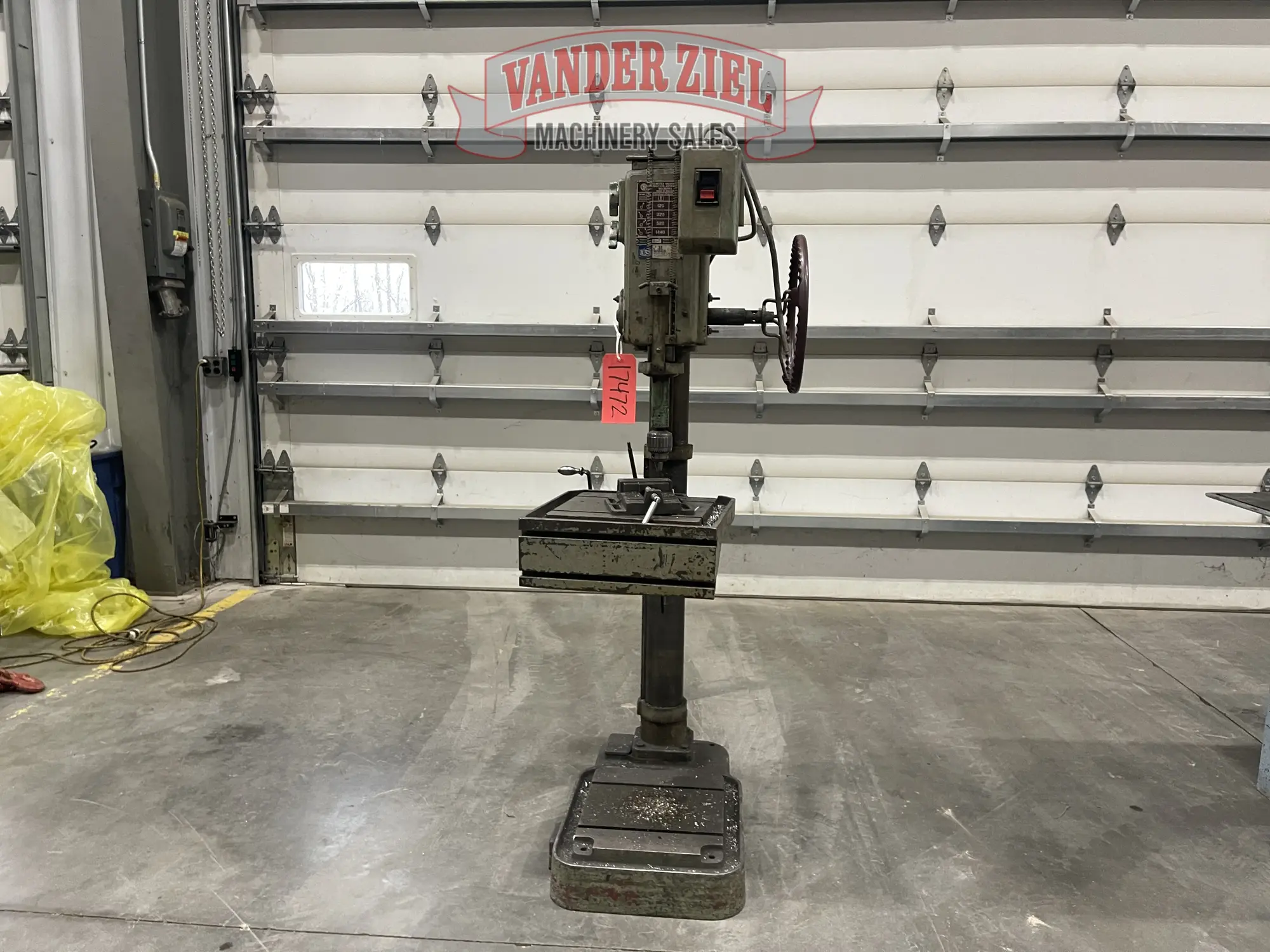 Used SOLBERGA SENR7 Heavy Duty & Sensitive Single Spindle Drills Michigan US | Vander Ziel Machinery Sales #1269526