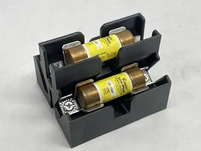 Used Bussmann Pyramid Fuse Block w/ LPJ-15SP Time Delay Fuses Fuse Accessories Michigan US | Maverick Industrial Sales #1401296