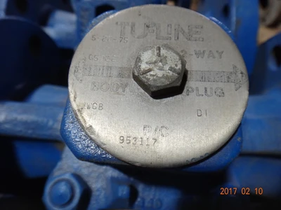 Tufline 3", Class 300, WCB, Plug Valve