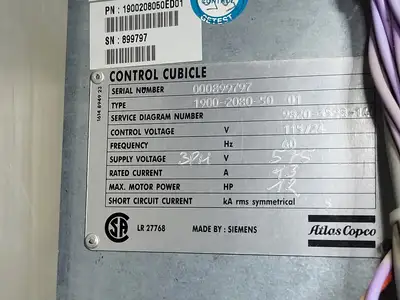 Used 2006 ATLAS COPCO GA5 Rotary Screw & Sliding Vane Air Compressors British Columbia CA | Lenmark #367002