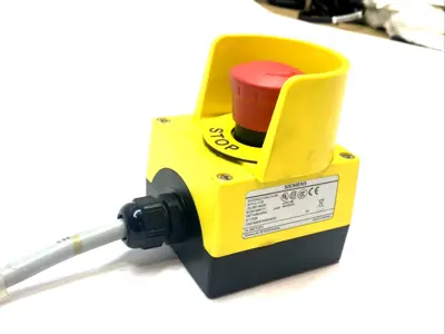 USED SIEMENS EMERGENCY STOP HOUSING ENCLOSURE