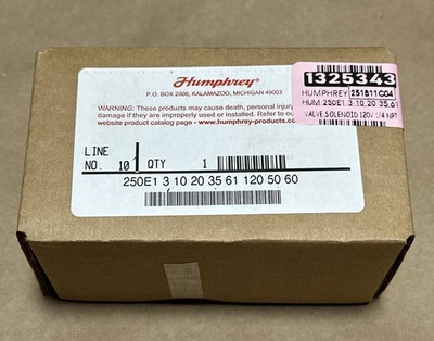 NEW Humphrey 250E13102035611205060