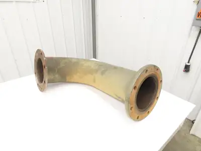8" 90° Pipe Elbow ANSI 8" 150 Flange 27-1/2" x 15"