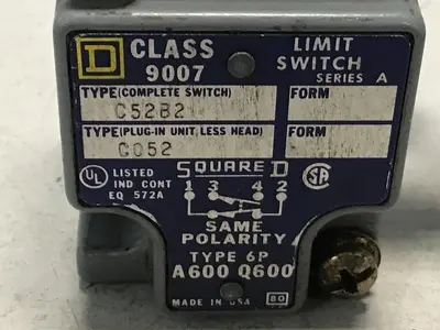 USED SQUARE D 9007-C52B2