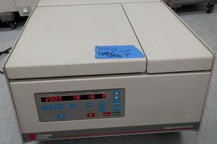 Used BECKMAN COULTER ALLEGRA 64R HIGH-SPEED REFRIGERATED CENTRIFUGE Lab Centrifuges California US | Biotech Equipment Sales #1464297
