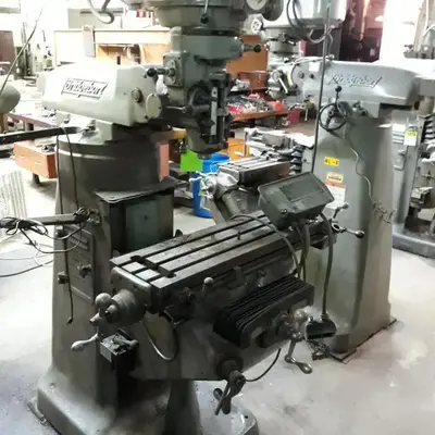 1970 BRIDGEPORT 12BR25 MILLERS, TURRET | Rock Solid Tools (6)