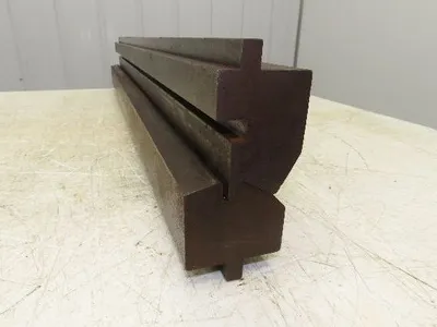 Press Brake Punch Die Set 37-3/8" Long 35° Offset Z Bend 1/2" Deep 1/2" Tang