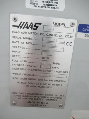 Used HAAS VM-3 Vertical Machining Centers Minnesota US | Machinesused.com #1503463