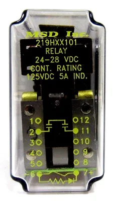 NEW MSD 219HXX101 RELAY 24-28VDC