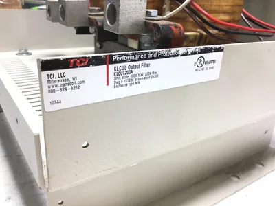 TCI KLCUL200A Output Filter 3PH 60Hz 600V 200A Max With KLR200BCB Line Reactor